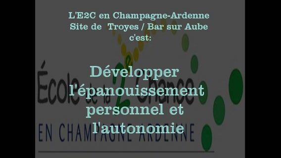 Je filme ma formation E2C Troyes/Bar sur Aube