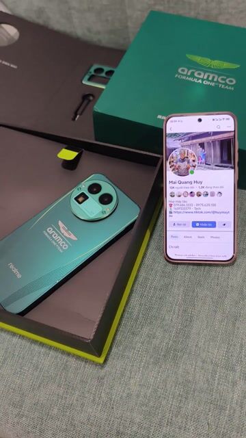 Realme GT8 Pro giới hạn Aston Martin. Mua bán Điện thoại tại Quận Hai Bà Trưng Hà Nội được đăng bởi Huy Máy Tàu hình 1