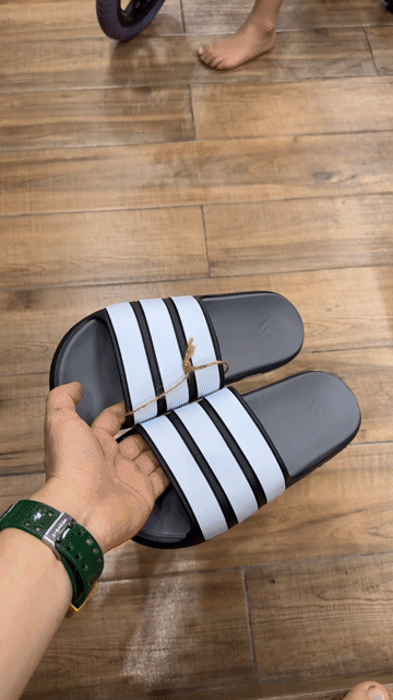 Dép lê Adidas Nam Đúc Đen trắng. Mua bán Giày dép tại Huyện Chương Mỹ Hà Nội được đăng bởi Nguyễn Thắng hình 1