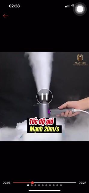 Máy sấy tóc chính hãng Masteri MT5, công suất lớn