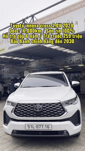 Toyota Innova Cross 2.0V 2024 / Sơn zin 100%. Mua bán Ô tô tại Quận Tân Phú Tp Hồ Chí Minh được đăng bởi Lê Tấn Dũ hình 1