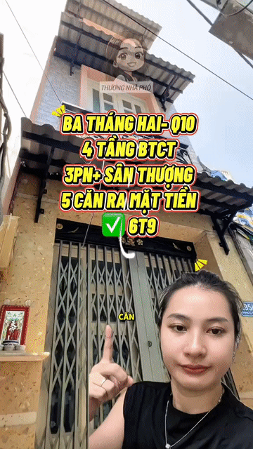 Mua bán Nhà ở Quận 10 Tp Hồ Chí Minh giá 6 tỷ