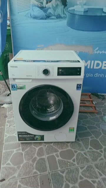 Máy giặt Toshiba 8.5kg inverter 95%. Mua bán Máy giặt tại Quận Phú Nhuận Tp Hồ Chí Minh được đăng bởi Nguyễn Duy Quang hình 1