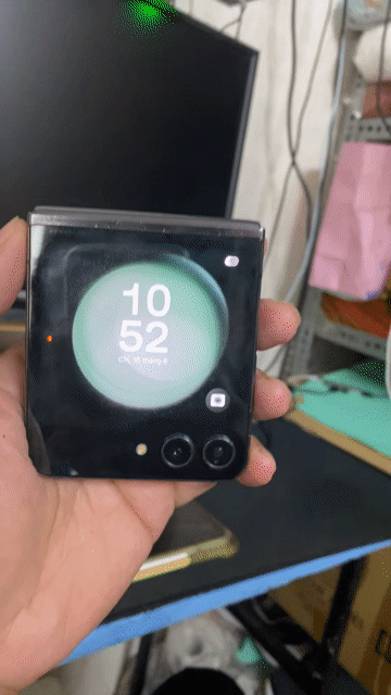 Samsung Galaxy Z Flip5 Hỏng màn trong. Mua bán Điện thoại tại Thành phố Mỹ Tho Tiền Giang được đăng bởi Min Na hình 1