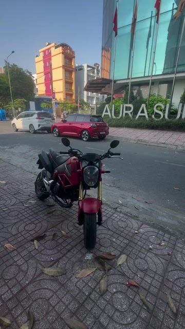 Honda MSX125 màu Đỏ. Mua bán Xe máy tại Quận Bình Tân Tp Hồ Chí Minh được đăng bởi Ngananh hình 1
