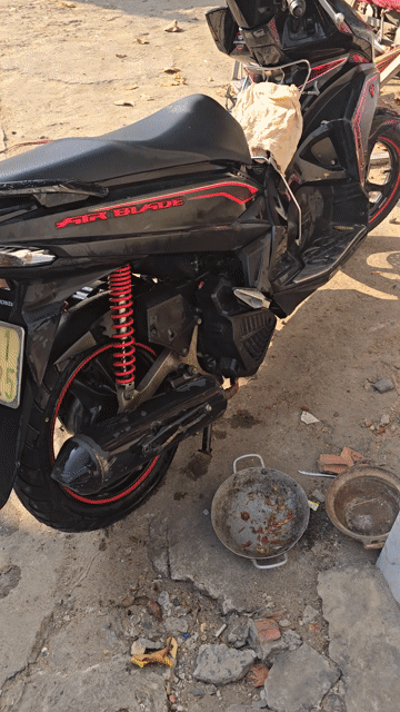 Honda Airblade 2018 Đen. Mua bán Xe máy tại Thành phố Vũng Tàu Bà Rịa - Vũng Tàu được đăng bởi lê viết nông hình 1