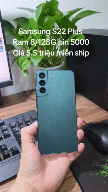 Samsung S22 Plus 128GB Xanh Máy zin full chức năng. Mua bán Điện thoại tại Quận Hà Đông Hà Nội được đăng bởi Shop Điện Thoại Cũ Zin hình 1