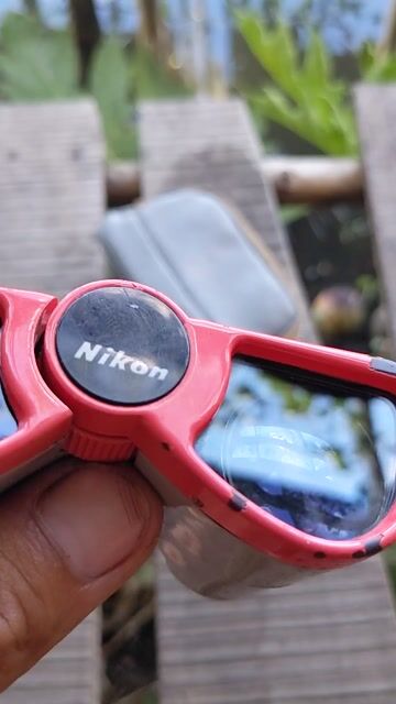 Ống nhòm Nikon 3X Xám đỏ cũ. Mua bán Đồ thể thao, Dã ngoại tại Huyện Tịnh Biên An Giang được đăng bởi Anh Tuốt hình 1