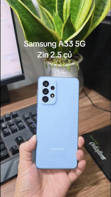 Samsung A33 5G 6GB/128GB Zin full chức năng. Mua bán Điện thoại tại Quận Hà Đông Hà Nội được đăng bởi Shop Điện Thoại Cũ Zin hình 1