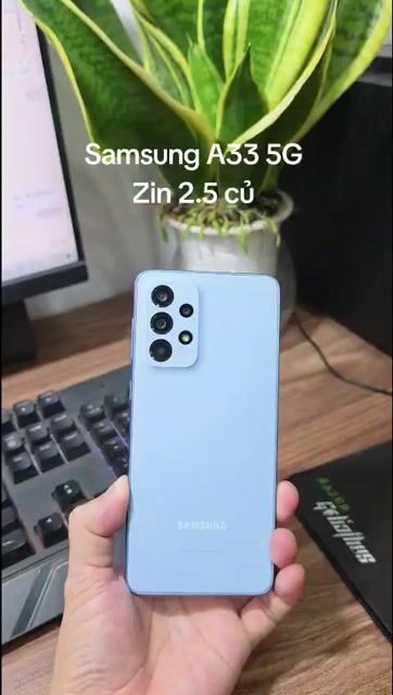 Samsung A33 5G 6GB/128GB Zin full chức năng. Mua bán Điện thoại tại Quận Hà Đông Hà Nội được đăng bởi Shop Điện Thoại Cũ Zin hình 1