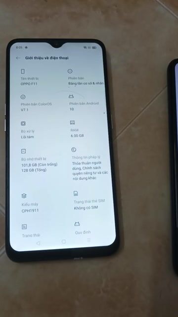 OPPO F11 128GB (ZIN MỚI 95%). Mua bán Điện thoại tại Quận Hai Bà Trưng Hà Nội được đăng bởi HÀ hình 1