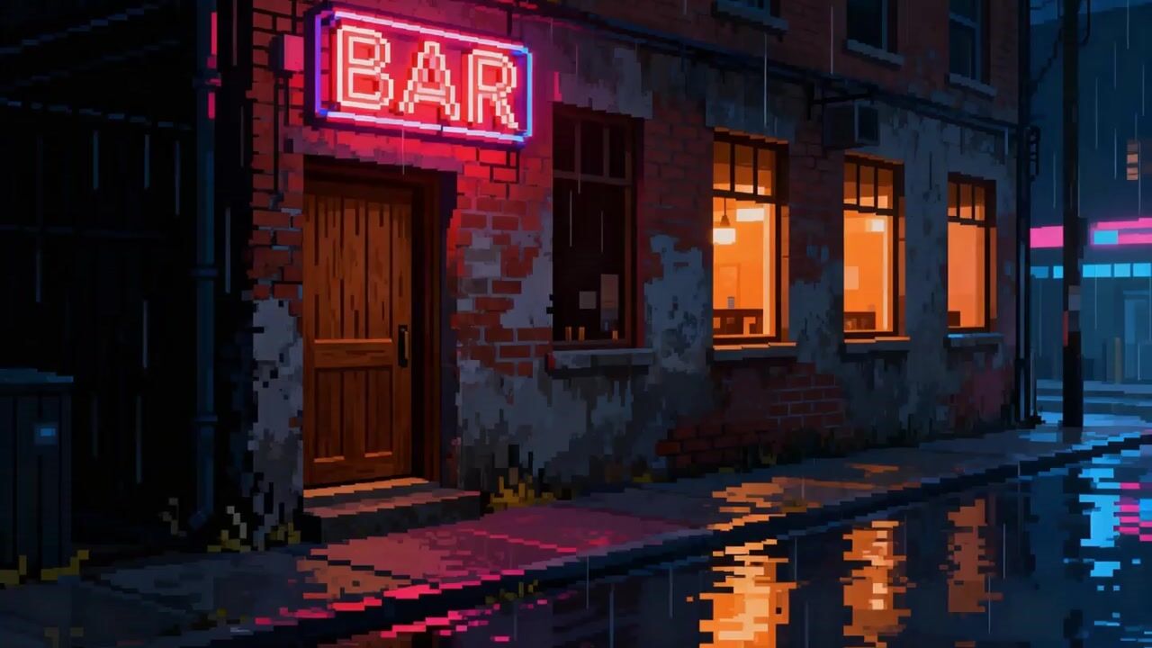 Anthro Bar Brawl | Pixel Art Fight Animation