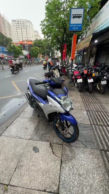 Yamaha Nouvo 6 2016 Xanh Bạc. Mua bán Xe máy tại Quận Tân Phú Tp Hồ Chí Minh được đăng bởi Tuanduy hình 1