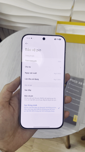 POCO X8 Pro 5G 8/256GB chính hãng sạc 9 lần Fulbox. Mua bán Điện thoại tại Quận 10 Tp Hồ Chí Minh được đăng bởi 24hShop hình 1