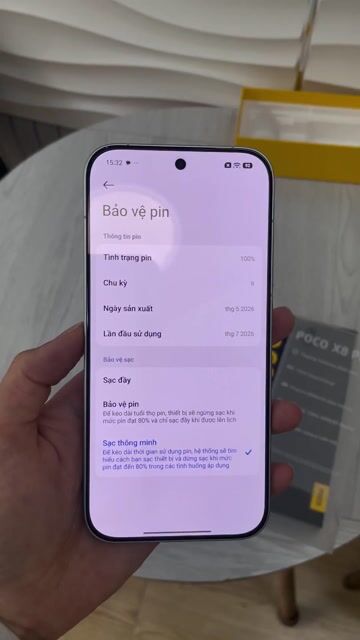 POCO X8 Pro 5G 8/256GB chính hãng sạc 9 lần Fulbox. Mua bán Điện thoại tại Quận 10 Tp Hồ Chí Minh được đăng bởi 24hShop hình 1