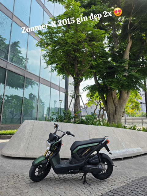 Zoomer-X 2015 Xanh rêu gin đẹp. Mua bán Xe máy tại Quận Ba Đình Hà Nội được đăng bởi Việt hình 1