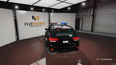 FIVEM Jeep Grand Cherokee | Realistic Sheriff SUV [Badged] Add-On | Working Lights | Custom Liveries | Add-On | Optimized | Fivem Ready | High Quality — video preview
