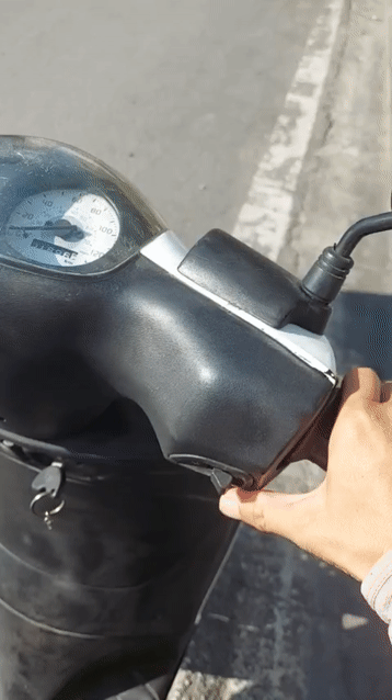 Piaggio Zip màu Trắng. Mua bán Xe máy tại Quận Hoàng Mai Hà Nội được đăng bởi Mr tín  hình 1