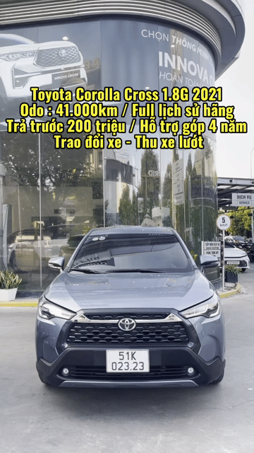 Toyota Corolla Cross 1.8G 2021 / 1 chủ từ đầu. Mua bán Ô tô tại Quận Tân Phú Tp Hồ Chí Minh được đăng bởi Lê Tấn Dũ hình 1