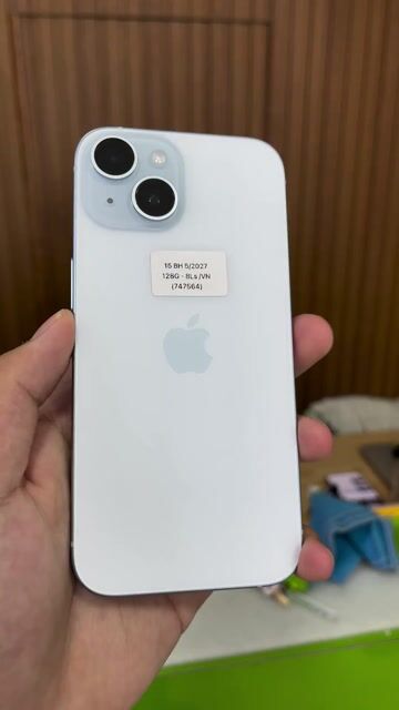 Apple iPhone 15 128GB Xanh dương. Mua bán Điện thoại tại Quận Ngô Quyền Hải Phòng được đăng bởi lê thanh thuỷ hình 1