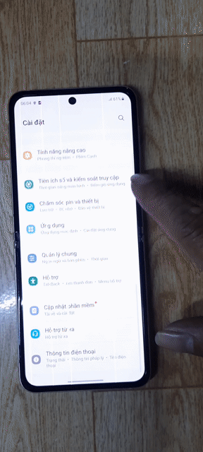 Samsung Z Flip3 5G Ram 8GB/128GB full chức năng. Mua bán Điện thoại tại Quận 12 Tp Hồ Chí Minh được đăng bởi thanhly hình 1