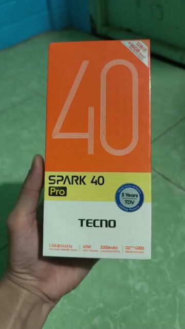 Techno Spart 40 Pro nguyên seal. Mua bán Điện thoại tại Quận Ninh Kiều Cần Thơ được đăng bởi Thanh Long hình 1