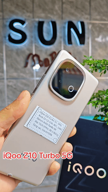 iQOO Z10 Turbo R12+256 P7620 99% Fullbox . Mua bán Điện thoại tại Huyện Trảng Bàng Tây Ninh được đăng bởi Sun Mobile Shop Điện Thoại Trảng Bàng Tây Ninh 01 hình 1