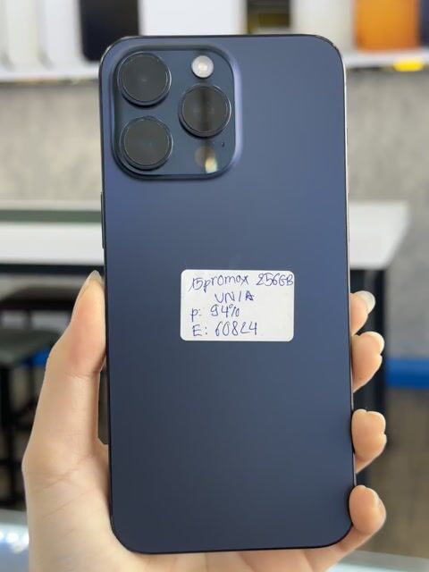 iPhone 15 Pro Max 256GB Xanh VN/A. Mua bán Điện thoại tại Thành phố Thủ Dầu Một Bình Dương được đăng bởi Phong Le hình 1