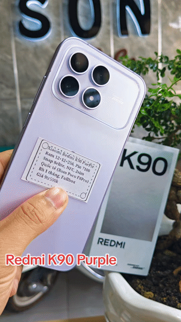 Redmi K90 R12+256 Snap8elit P7100 NFC 2sim . Mua bán Điện thoại tại Huyện Trảng Bàng Tây Ninh được đăng bởi Sun Mobile Shop Điện Thoại Trảng Bàng Tây Ninh 01 hình 1