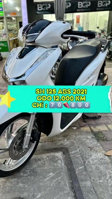Honda SH 125 ABS 2021 Trắng 12.000 km. Mua bán Xe máy tại Quận 12 Tp Hồ Chí Minh được đăng bởi Bùi văn hiếu hình 1