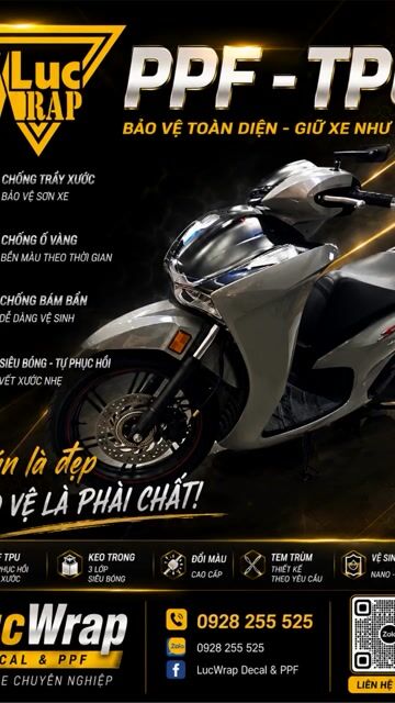 Dịch vụ dán PPF LucWrap chống trầy xước. Dịch vụ tại Quận 10 Tp Hồ Chí Minh được đăng bởi Luc Wrap hình 1