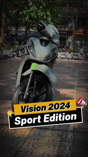 Honda Vision Sport Sporty Xám 7000km cực mới 29BE. Mua bán Xe máy tại Quận Ba Đình Hà Nội được đăng bởi Xe Máy Nam Thi hình 1