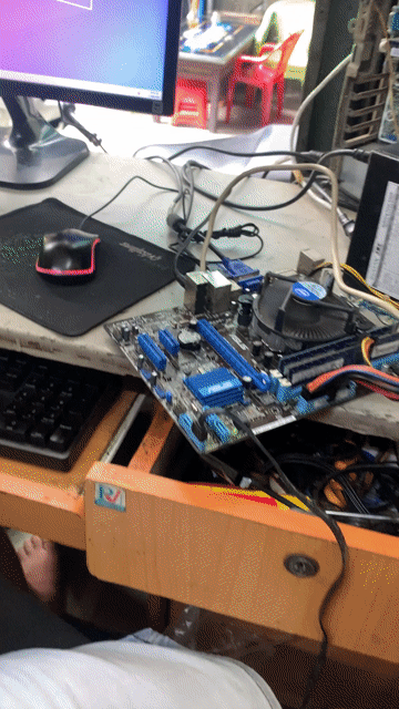 Mainboard Asus P8H61-MX i3 3240 Đã sử dụng. Mua bán Linh kiện (RAM, Card...) tại Quận 5 Tp Hồ Chí Minh được đăng bởi Diep hình 1
