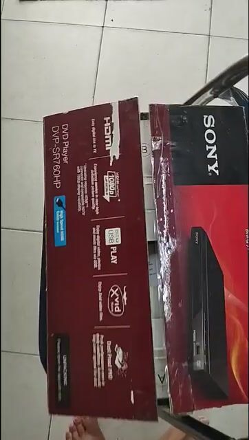 Đầu đĩa DVD Sony DVP-SR760HP. Mua bán Tivi, Âm thanh tại Quận Hai Bà Trưng Hà Nội được đăng bởi Nguyễn Thế Thi hình 1