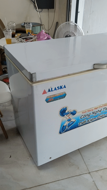 tủ đông suốt Alaska 355lit zin chạy êm. Mua bán Tủ lạnh tại Quận 12 Tp Hồ Chí Minh được đăng bởi Nguyễn Duy Trinh  hình 1