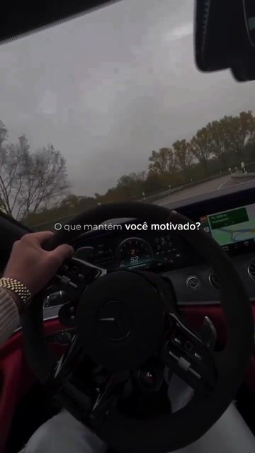 O que te mantém ?