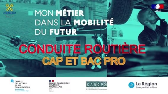 CAP et BAC PRO Conduite Routière