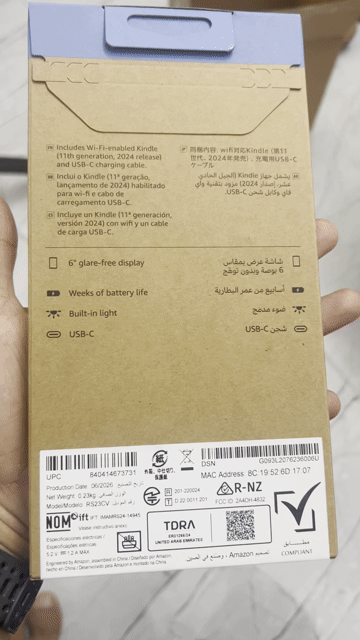 máy đọc sách Kindle basic 2024 16GB Matcha. Mua bán Máy tính bảng tại Quận 11 Tp Hồ Chí Minh được đăng bởi ereader review hình 1