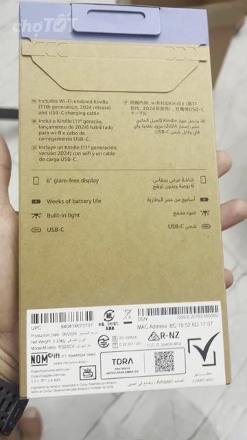 máy đọc sách Kindle basic 2024 16GB Matcha. Mua bán Máy tính bảng tại Quận 11 Tp Hồ Chí Minh được đăng bởi ereader review hình 1