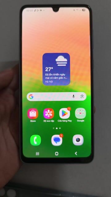 Samsung A33 128GB Xanh. Mua bán Điện thoại tại Huyện Nông Cống Thanh Hóa được đăng bởi Tú Nguyễn Anh hình 1