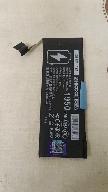 Pin iPhone 5S bóc máy 1950 mAh . Mua bán Linh kiện (RAM, Card...) tại Quận Thanh Xuân Hà Nội được đăng bởi Đồ Cũ  hình 1