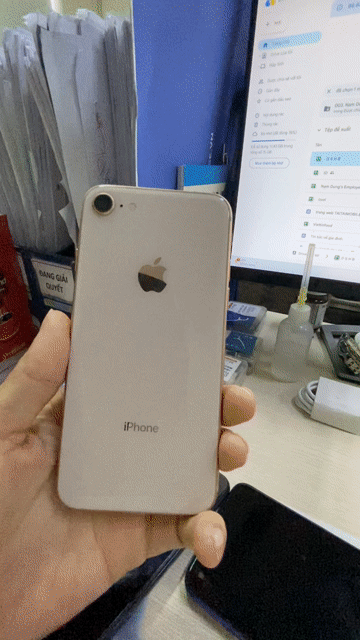 Apple iPhone 8 64GB Vàng hồng q tế zin ken. Mua bán Điện thoại tại Quận 8 Tp Hồ Chí Minh được đăng bởi dangtanmobile hình 1