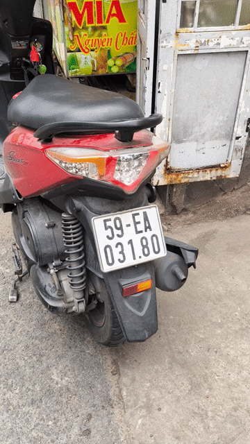 SYM Elegant 50cc Đỏ. Mua bán Xe máy tại Quận Phú Nhuận Tp Hồ Chí Minh được đăng bởi  Thảo Nhà Thật hình 1