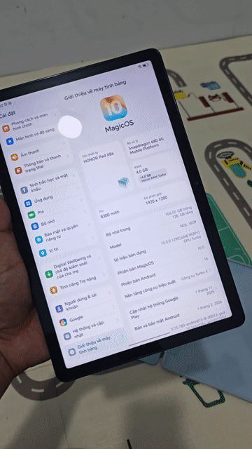 Honor Pad 11in 4G 4GB/128GB - Tặng Ốp Xịn. Mua bán Máy tính bảng tại Thị xã Bình Minh Vĩnh Long được đăng bởi Chú Ong Vàng Khè hình 1