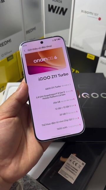 iQOO Z11 Turbo 12GB/256GB Likenew Fullbox. Mua bán Điện thoại tại Thành phố Nam Định Nam Định được đăng bởi Trí Dũng Store hình 1