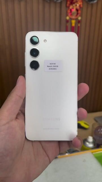 Samsung Galaxy S23 5G 256GB Trắng. Mua bán Điện thoại tại Quận Ngô Quyền Hải Phòng được đăng bởi lê thanh thuỷ hình 1