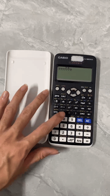 Máy tính khoa học Casio fx-580VN X Trắng. Mua bán Đồ dùng văn phòng tại Quận Thanh Khê Đà Nẵng được đăng bởi Tú Nguyễn hình 1