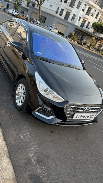 Hyundai Accent 2020 Đen 62.000 km. Mua bán Ô tô tại Thành phố Buôn Ma Thuột Đắk Lắk được đăng bởi đạt lê hình 1