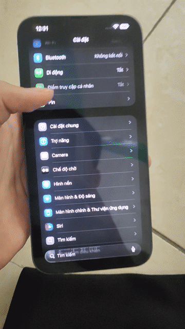 Apple iPhone 13 Pro Max 128GB Xám. Mua bán Điện thoại tại Quận Hai Bà Trưng Hà Nội được đăng bởi Bách Vũ hình 1