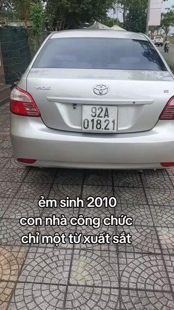 Toyota Vios E 2010 Bạc Số sàn. Mua bán Ô tô tại Quận Cẩm Lệ Đà Nẵng được đăng bởi  nhà vườn  hình 1